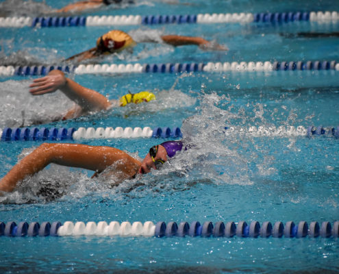 Battlefield Girls Swim Team - Conference Meet - January 2019