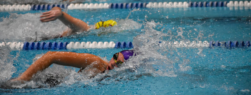 Battlefield Girls Swim Team - Conference Meet - January 2019