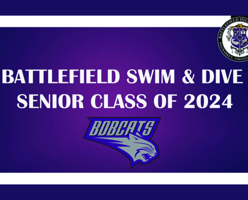 Senior swimmers and divers - Class of 2024