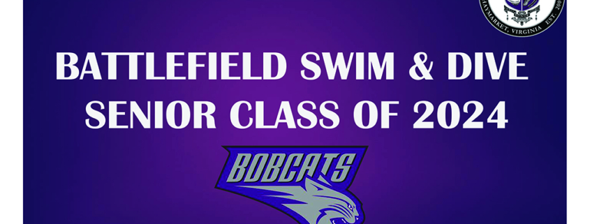 Senior swimmers and divers - Class of 2024