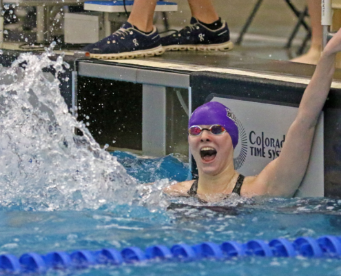 Alyssa Sagle - Battlefield High School, Virginia State Championship Meet. Photo courtesy of InsideNoVa.